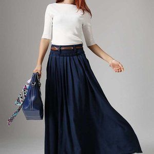 Linen skirt